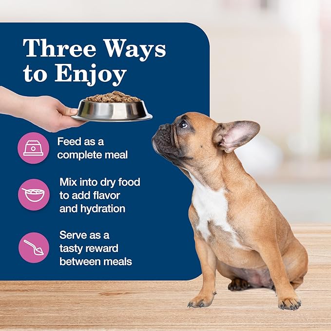 Blue Buffalo Homestyle Recipe Adult Small Breed Wet Dog Food, Made with Natural Ingredients, Chicken Recipe, 5.5-oz. Cans (24 Count)