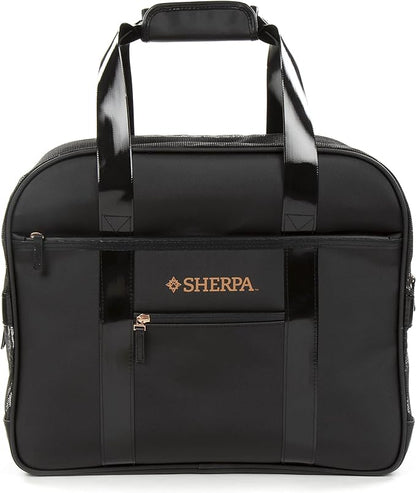 Sherpa Tote Around Town Travel Pet Carrier with Stay Clean Technology - Black, Medium