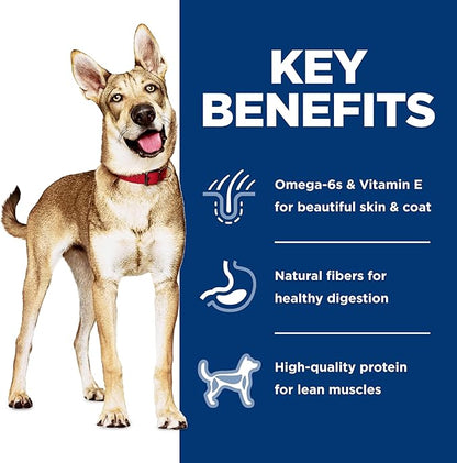 Hill's Science Diet Adult 1-6, Adult 1-6 Premium Nutrition, Dry Dog Food, Salmon & Brown Rice, 14 lb Bag