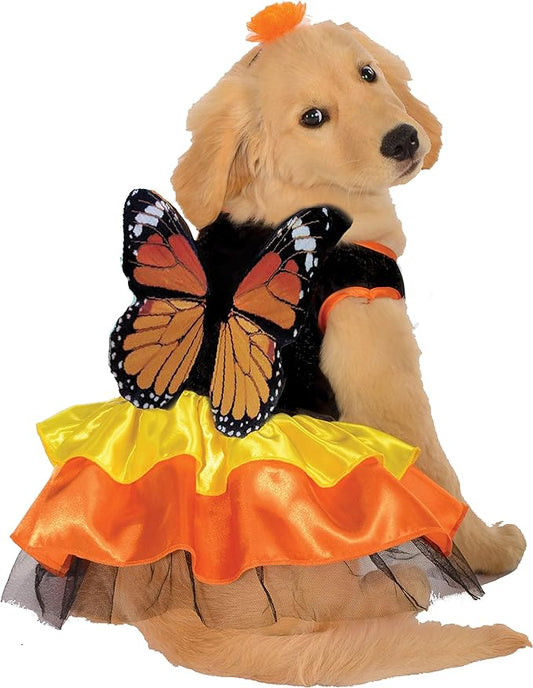 Rubie's Costume Monarch Butterfly Costume, Multicolor, S Neck 12 Girth 17 Back 11 US