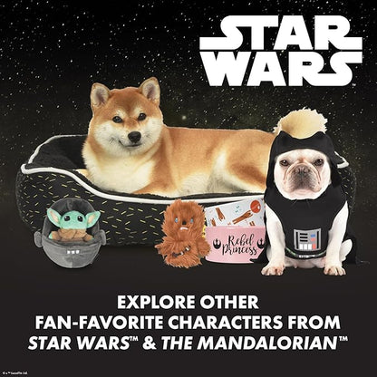 Star Wars for Pets Plush Chewbacca Figure Dog Toy | Soft Star Wars Squeaky Dog Toy | Large | Adorable Toys for All Dogs, Official Dog Toy Product of Star Wars for Pets
