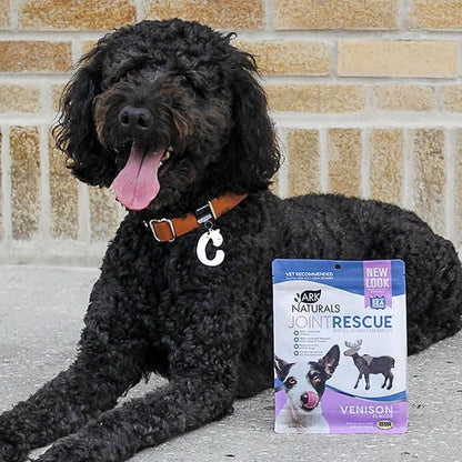 Ark Naturals Sea Mobility Joint Rescue Dog Treats, Venison Flavor, Joint Supplement with Glucosamine & Chondroitin, 1 Pack