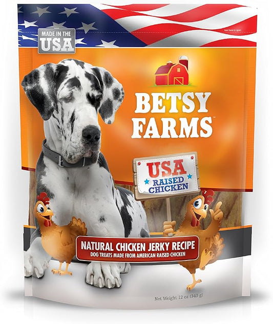 Natural Chicken Jerky Recipe Dog Treats - Chicken Jerky Dog Treats, 12 Oz