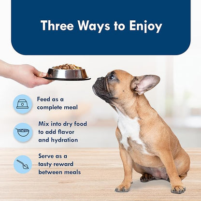 Blue Buffalo Divine Delights Small Breed Wet Dog Food, Made with Natural Ingredients, Rotisserie Chicken Flavor in Hearty Gravy, 3.5-oz. Cups (12 Count)