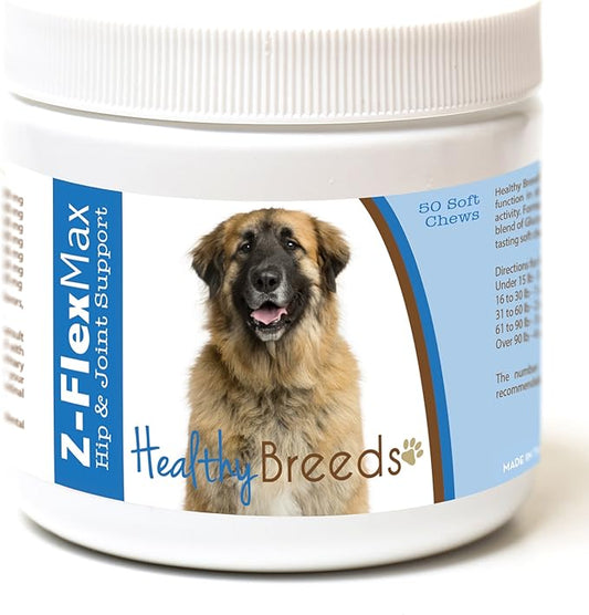 Healthy Breeds Leonberger Z-Flex Max Hip and Joint Soft Chews 50 Count