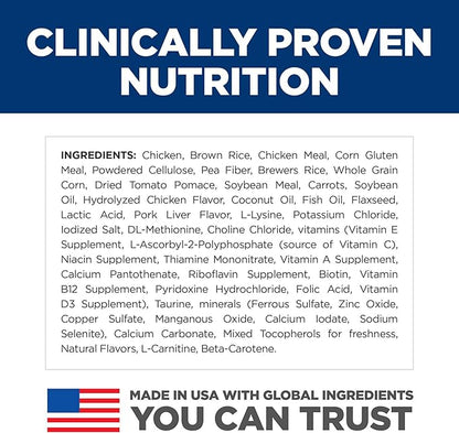 Hill's Science Diet Perfect Weight & Joint Support, Adult 1-6, Weight Management & Joint Support, Dry Dog Food, Chicken & Brown Rice, 25 lb Bag