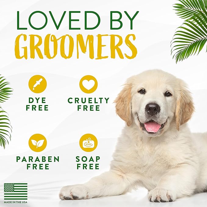 TropiClean Coconut Hypoallergenic Dog Shampoo | Gentle Puppy Shampoo for Sensitive Skin | Natural Pet Shampoo Derived from Natural Ingredients | Kitten Friendly | Made in the USA | 1 gal.