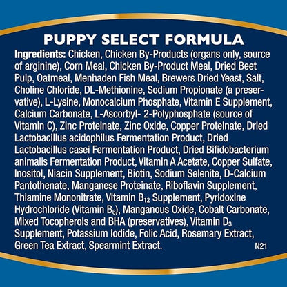 Bil-Jac Puppy Food 6lb (2-Pack) Dry Dog Food Puppy Select Formula - Real Chicken 1st Ingredient, Easy to Chew Bites, Small Breed or Large Breed - Super Premium Since 1947