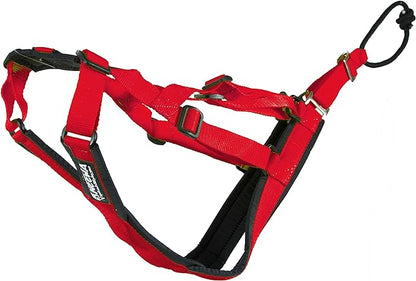 Neewa Adjustable Sled Pro Harness (Medium, Red), Dog Harness Large Breed, Dog Pulling Harness, Giant Dog Harness, Sled Harness for Pulling, Great for Dog Joring