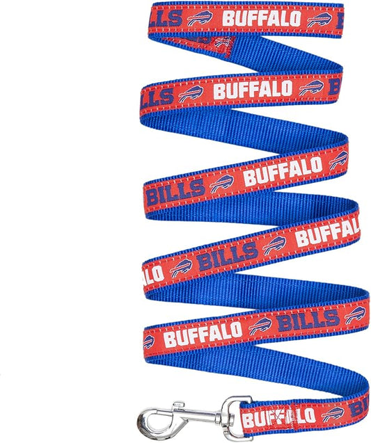 NFL PET Leash Buffalo Bills Dog Leash, Medium Football Team Leash for Dogs & Cats. A Shiny & Colorful Cat Leash & Dog Leash Licensed by The NFL