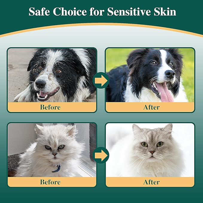 400 Unscented Extra Thick Dog Wipes for Paws and Butt Puppy Wipes for Dogs Face and Body Dog Wipes Cleaning Deodorizing Cat Wipes Cleaning Fur and Butt Doggie Wipes Doggy Wipes 8 Glove Wipes Included
