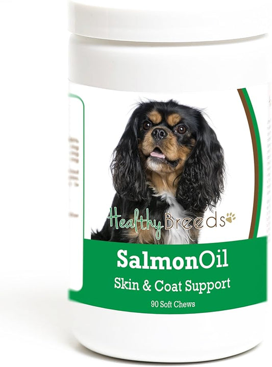 Healthy Breeds Cavalier King Charles Spaniel Salmon Oil Soft Chews 90 Count