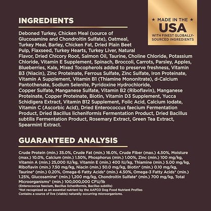 Wellness CORE+ Grained Dry Dog Food, Original Turkey & Chicken with Freeze Dried Turkey Recipe, 20 Pound Bag
