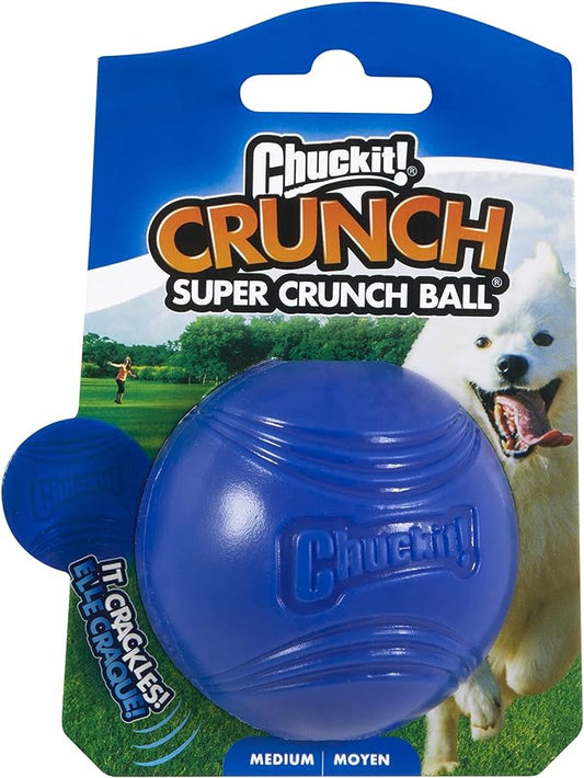 Chuckit! Crunch Ball Dog Toy, Medium for All Breed Sizes
