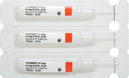 PetArmor for Dogs, Flea and Tick Treatment for Medium Dogs (23-44 Pounds), Includes 3 Month Supply of Topical Flea Treatments