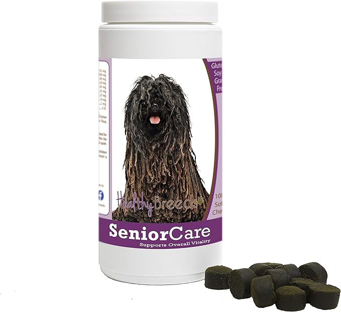 Healthy Breeds Pulik Senior Dog Care Soft Chews 100 Count