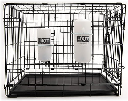 Lixit Wide Mouth Water Bottles for Large and Small Dogs (32oz Small Dog, White)