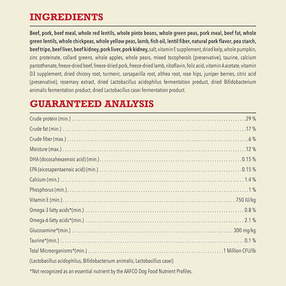 ACANA Grain Free Dry Dog Food, Red Meat Recipe, 25lb