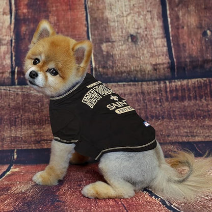 Pets First SHIRT for Dogs & Cats - NFL NEW ORLEANS SAINTS Dog T-Shirt, X-Large. - Cutest Pet Tee Shirt for the real sporty pup