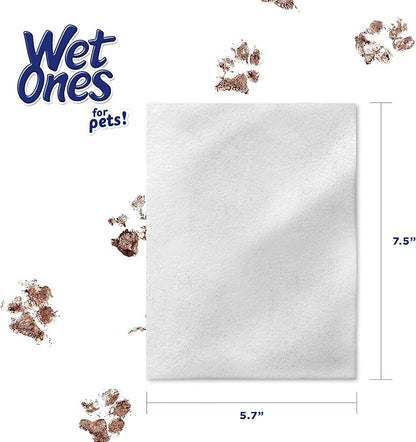 Wet Ones for Pets Deodorizing Multi-Purpose Dog Wipes With Baking Soda | Dog Deodorizing Wipes For All Dogs in Tropical Splash Scent, Wet Ones Wipes with Wet Lock Seal | 30 Ct Pouch Dog Wipes 1 Pack