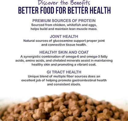 Best Breed Dr. Gary's Grain Free Cat Diet Slow-Cooked in USA [Natural Dry Dog Food for All Ages] Dark Brown 24 lbs. (New)