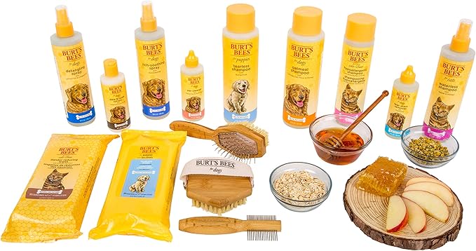 Burt's Bees for Pets Cat Naturally Derived Dander Reducing Wipes - Kitten and Cat Wipes for Grooming - Cruelty Free, Formulated without Sulfates and Parabens, Made in the USA, 50 Count - 3 Pack