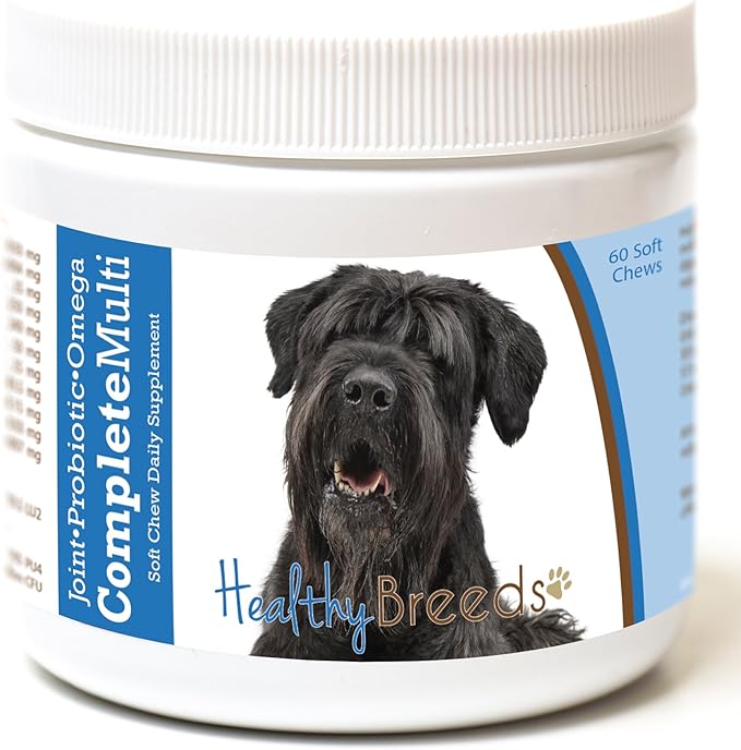 Healthy Breeds Black Russian Terrier All in One Multivitamin Soft Chew 60 Count