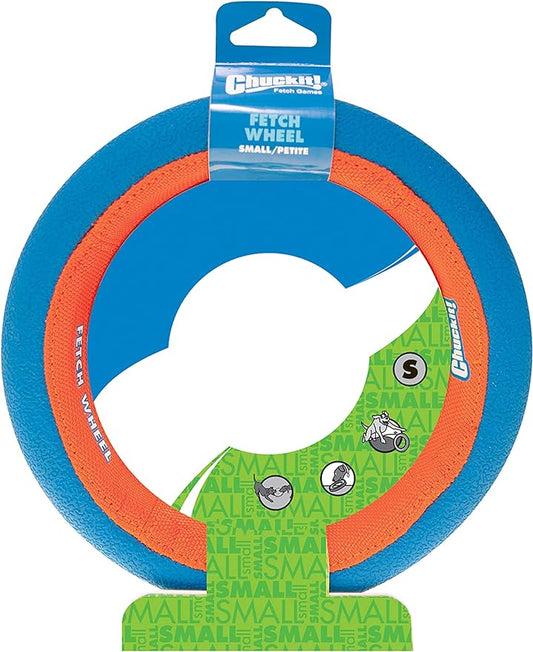 Chuckit Fetch Wheel Outdoor Dog Toy, Small, For Small Breeds