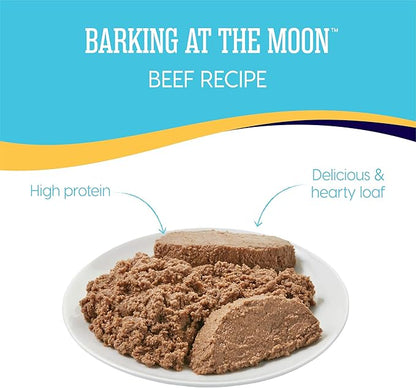 Solid Gold High Protein Wet Dog Food - Barking at The Moon Grain Free with Real Beef - 6Ct/13.2Oz Can…