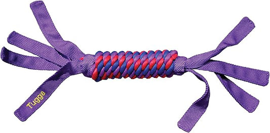 KONG - Wubbaª Tugga - Durable Cotton Rope Tug of War Dog Toy - For X-Large Dogs (Assorted Colors)