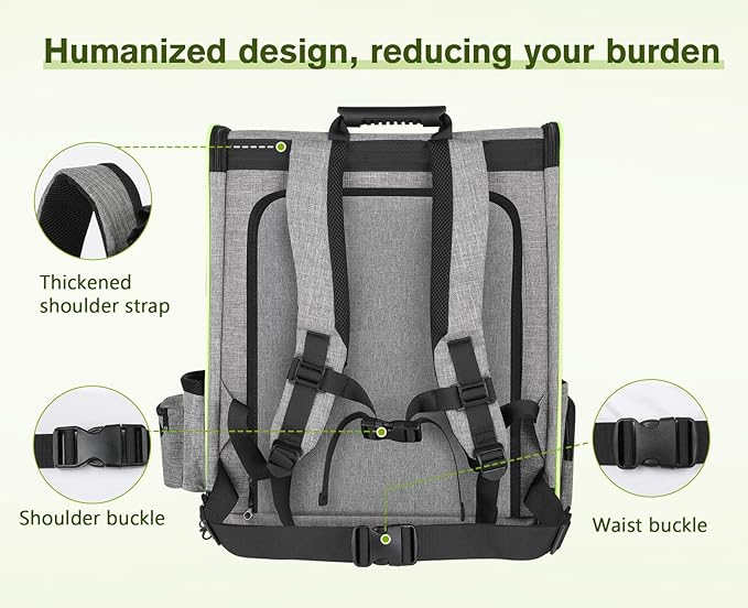 Pecute Pet Carrier Backpack, Cat Backpack Carrier, Expandable with Breathable Mesh for Small Dogs Cats Puppies, Dog Backpack Carrier for Hiking Travel Camping Outdoor