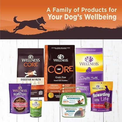 Wellness CORE 95% Natural Wet Grain Free Canned Dog Food, Turkey & Spinach,12.5-Ounce Can (Pack of 12)