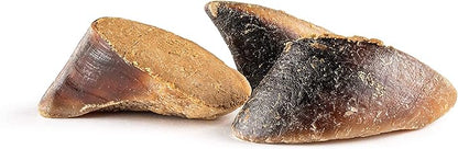 Jack&Pup Filled Cow Hooves for Dogs; Stuffed Dog Chew Hoofs (5 Pack) Cow Hoofs for Dogs. Natural Dog Chews, Filled Dog Bones (Bully Stick Flavor)