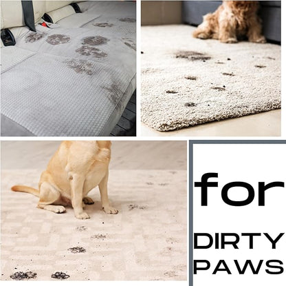 Paw Cleaners for Dogs, Push and User-Ready On-The-Go Pet Wipes, Unscented Dog Wipes, Hypoallergenic Grooming Wipes Cleaning for Easy Use for Paws, Body and Butt