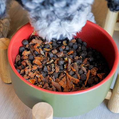 BRUTUS & BARNABY Dog Food Toppers for Picky Eaters - All Natural, Vegan Sweet Potato Kibble Topper, Delicious Meal Toppers for Dogs, Nutrient Packed Dog Food Topper with Single Raw Ingredient
