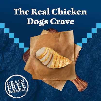 Blue Buffalo Wilderness Adult High-Protein Dry Dog Food with Real Chicken, Grain-Free, Made in the USA with Natural Ingredients, Chicken, 4.5-lb. Bag