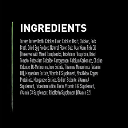 CRAVE Grain Free Adult Canned High Protein Natural Soft Wet Dog Food Turkey Paté, (12) 12.5 oz. Cans