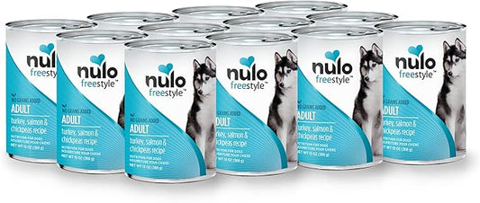 Nulo Grain Free Canned Wet Dog Food (13 oz, Salmon) - 12 Cans