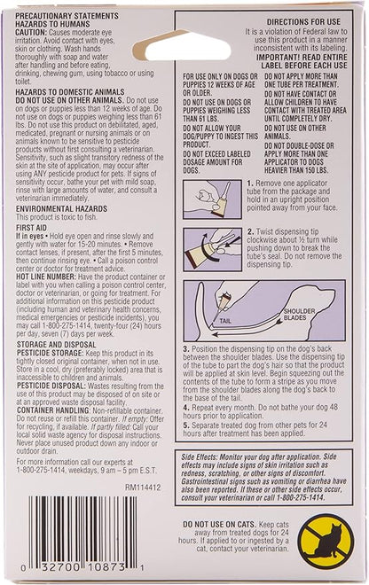 Hartz UltraGuard Plus Topical Flea & Tick Prevention for Dogs and Puppies - 61-150 lbs, 3 Monthly Treatments