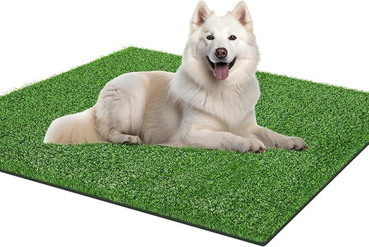 LOOBANI 51in x 26in Grass Pad for Dogs Potty Training Excellent Drainage Artificial Grass Pee Pad for Dogs Turf Fake Grass Potty Easy to Clean Indoor Outdoor