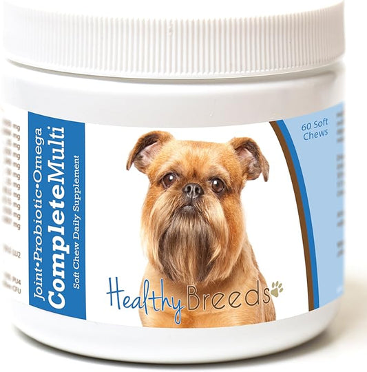 Healthy Breeds Brussels Griffon All in One Multivitamin Soft Chew 60 Count