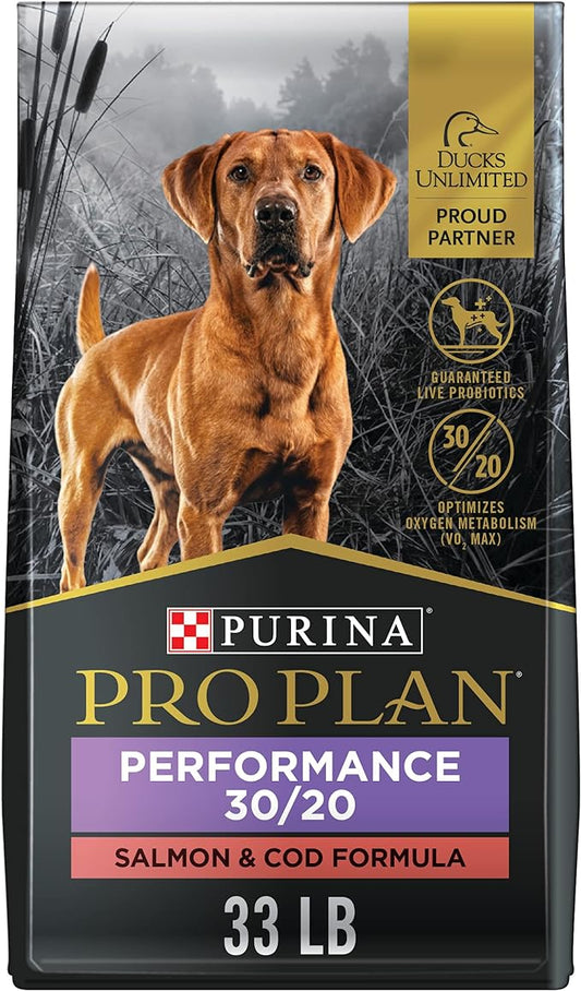 Purina Pro Plan Sport Performance 30/20 Salmon & Cod Formula Dry Dog Food - 33 lb. Bag