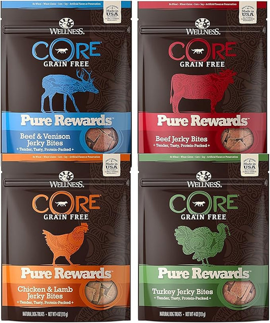 CORE Pure Rewards Beef & Venison Jerky Bites