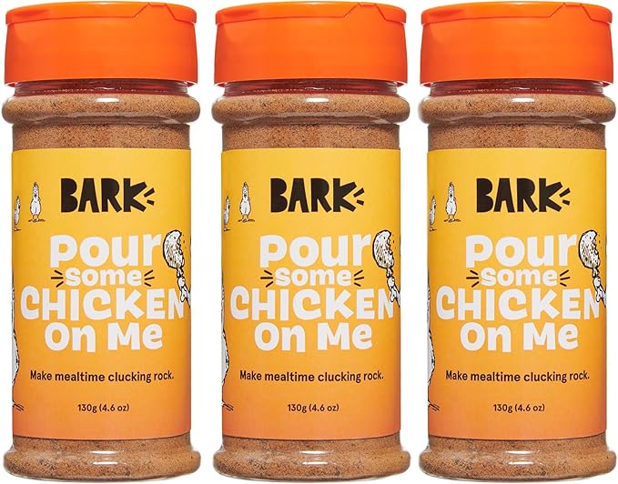 Barkbox - Pour Some Chicken On Me, 3 Pack - Dry Dog Food Toppers with High Protein, Limited Ingredients - Meal Flavor Enhancer for Large & Small Breeds - 4.6 Oz