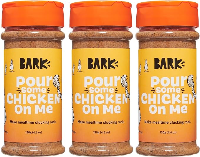 Barkbox - Pour Some Chicken On Me, 3 Pack - Dry Dog Food Toppers with High Protein, Limited Ingredients - Meal Flavor Enhancer for Large & Small Breeds - 4.6 Oz