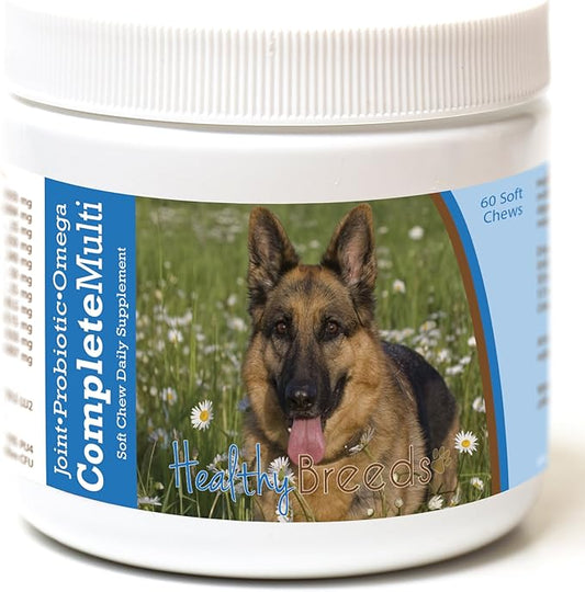 Healthy Breeds German Shepherd All in One Multivitamin Soft Chew 60 Count