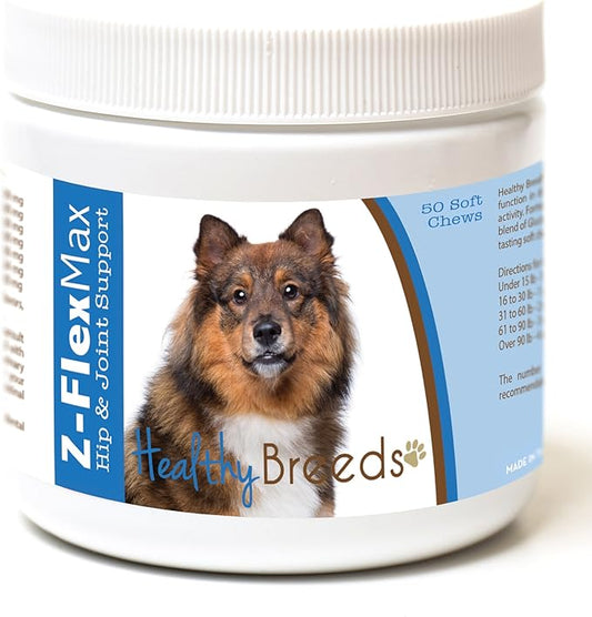 Healthy Breeds Eurasier Z-Flex Max Hip and Joint Soft Chews 50 Count