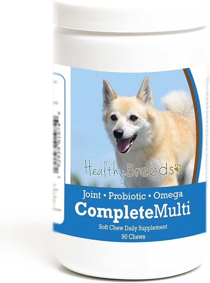 Healthy Breeds Norwegian Buhund All in One Multivitamin Soft Chew 90 Count