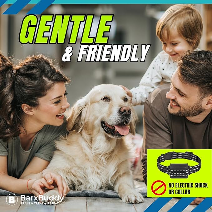 BarxBuddy [3-Pack] BarkShield Home Anti Barking Device, 66ft Long Range Ultrasonic, Waterproof Dog Bark Deterrent Box for Indoor/Outdoor Use, Safe Bark Collar Alternative Dog Training & Behavior Aid