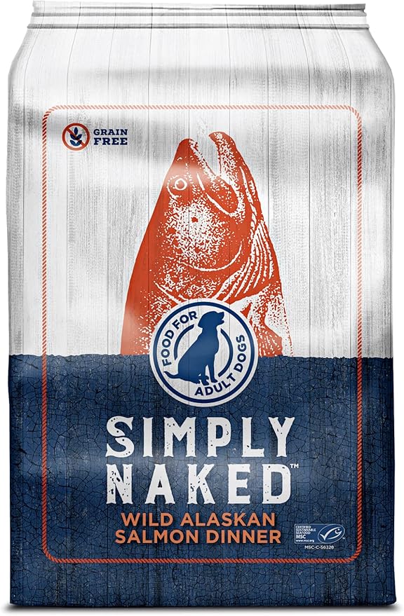 Wild Alaskan Salmon Grain-Free Dog Food | No Chicken or Other Animal by-Products | Rich in Omega 3 & 6 Fatty Acids | Sustainably Sourced Wild Caught Fish | Made in The USA | 11lb Bag